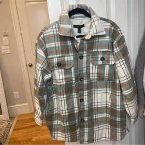 Forever21 Oversized Fleece Shacket